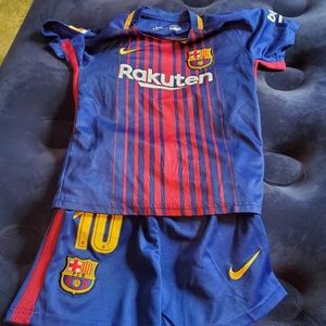 Kids soccer Jersey set